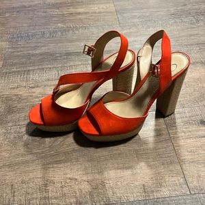 These shoes are so adorable and are a great peach color